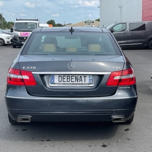 MERCEDES CLASSE E AVANGARDE BVA 7
